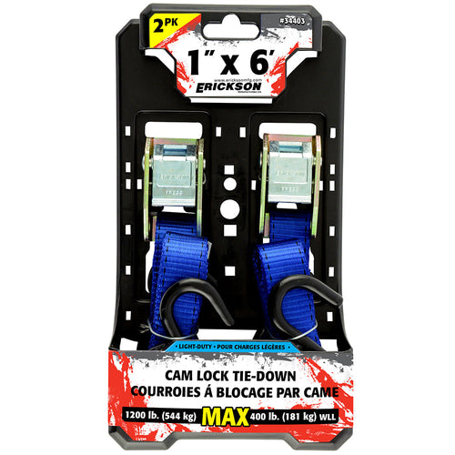 Erickson Mfg. Cam Lock Tie-Downs