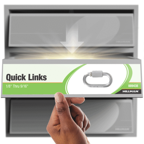 Hillman Group Hardware Essentials Quick Link Zinc