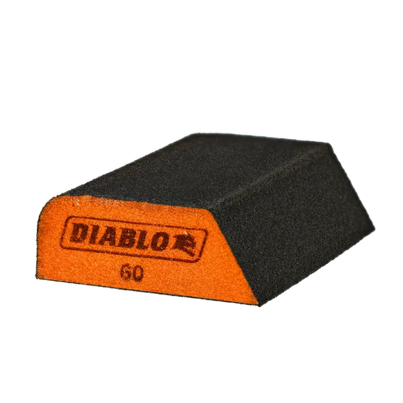 Diablo 60-Grit Dual-Edge Sanding Sponge