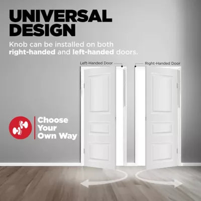 Kwikset Tylo Knob - Hall/Closet