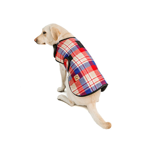 Chilly Dog Red Field Dog Blanket Coat
