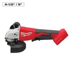 Milwaukee M18™ Brushless 4-1/2 / 5 Cut-Off Grinder, Paddle Switch