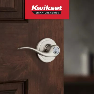 Kwikset Tustin Lever - Keyed - featuring SmartKey