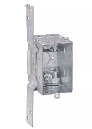 Southwire 1-Gang Steel Welded Armored Cable Wall Box