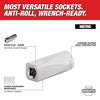 Milwaukee 1/2 Drive 9/16 SAE 6-Point Deep Socket with FOUR FLAT™ Sides