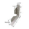 MiTek CSH-TZ Concealed Stringer Hanger