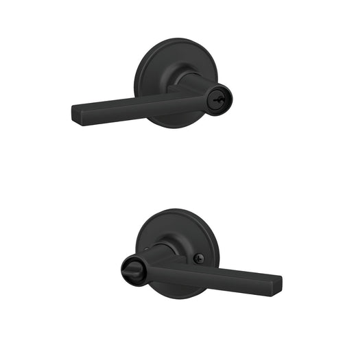 Schlage J Series Solstice Lever Keyed Entry Lock Standard Trim