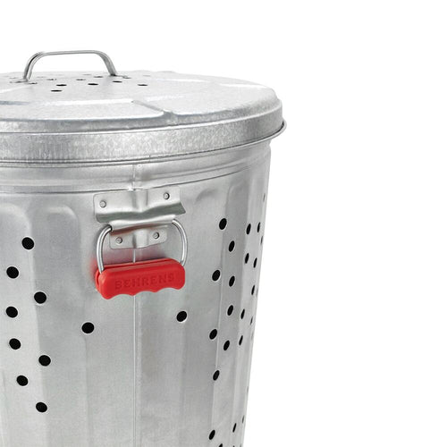 Behrens 20 Gallon Galvanized Steel Outdoor Compost Can with Lid