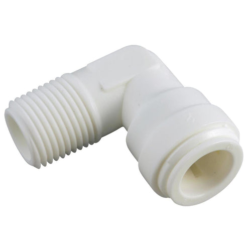 Anderson Metals 5/8 In. OD x 1/2 In. MIP Push-in Male Plastic Elbow