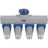 Best Garden Aluminum 4-Way Connector Hose Shutoff Manifold