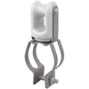 Carlon 1-1/4 In. to 1-1/2 In. Pipe Mount Porcelain & Steel Wire Holder