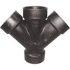 Charlotte Pipe 2 In. All Hub Double ABS Wye