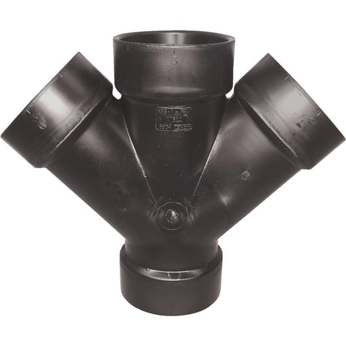 Charlotte Pipe 2 In. All Hub Double ABS Wye
